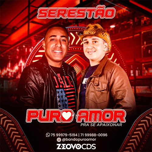 CAPA PURO AMOR SERESTAO 2025