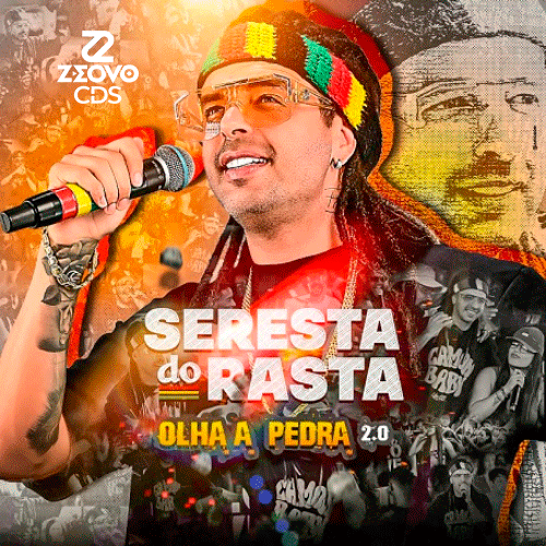 CAPA SERESTA DO RASTA AUDIO DVD OLHA A PEDRA 2.0 2025