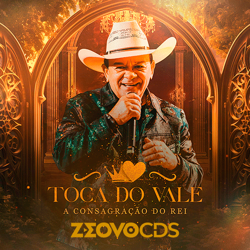 CAPA TOCA DO VALE AUDIO DVD A CONSAGRACAO DO REI 2025