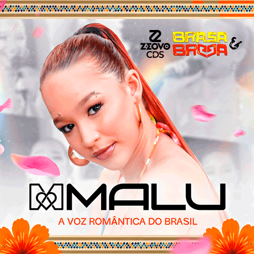 CAPA MALU PROMOCIONAL BRASA E BREGA 2025