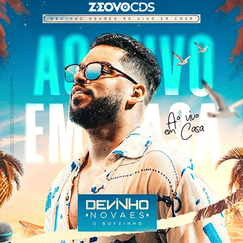 CAPA DEVINHO NOVAES AO VIVO EM CASA 2026