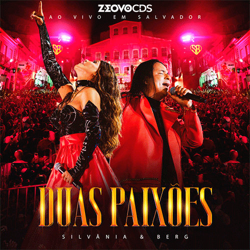 CAPA SILVANIA E BERG AUDIO DVD DUAS PAIXOES 2026